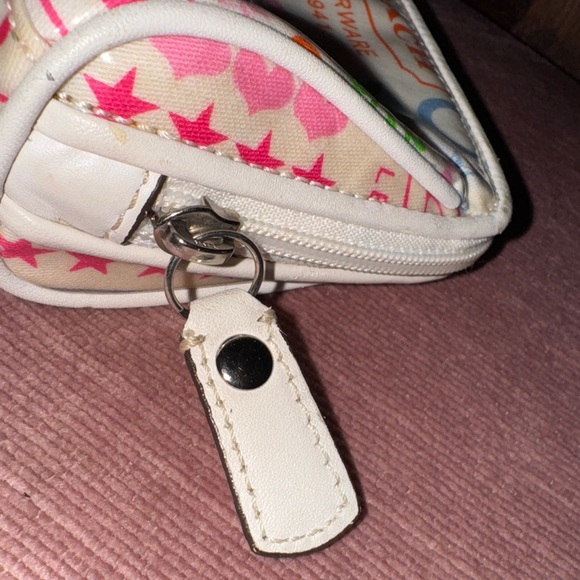 🌸☀️🌼🐝Coach Colorful Small Makeup Bag - Picture 9 of 10